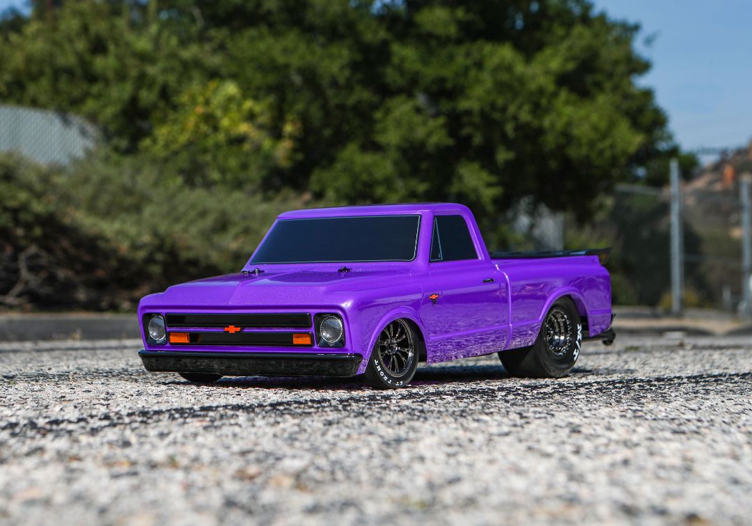 Traxxas 1967 Chevrolet C10 Drag Slash - Ultra Violet - Click Image to Close