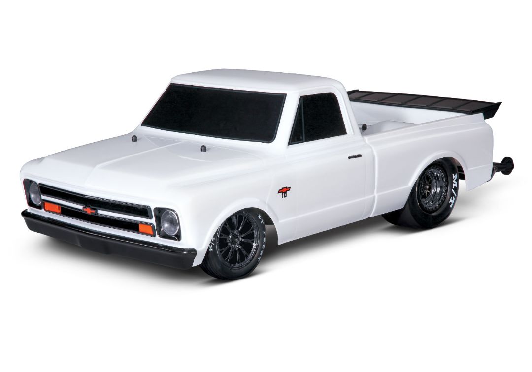 Traxxas 1967 Chevrolet C10 Drag Slash - Diamond White - Click Image to Close