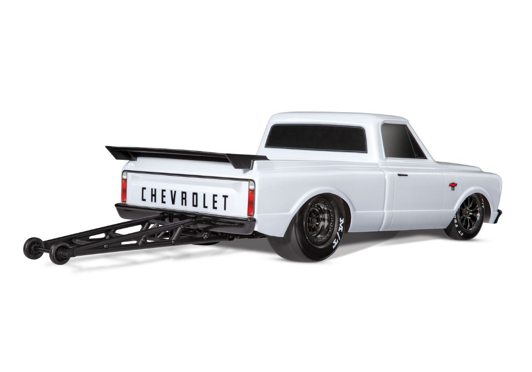 Traxxas 1967 Chevrolet C10 Drag Slash - Diamond White - Click Image to Close