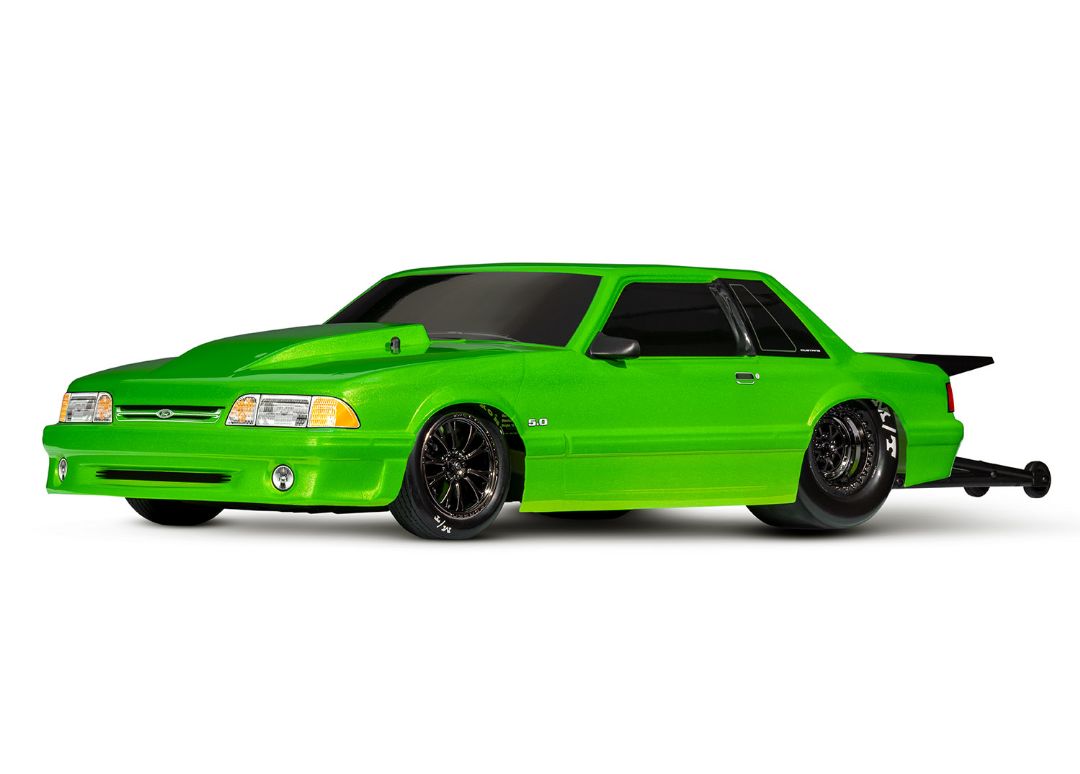 Traxxas Body, Ford Mustang, Fox Body, Green