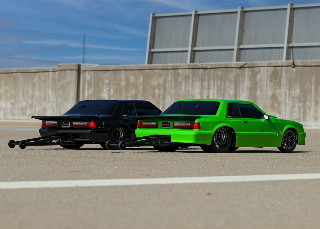 Traxxas Body, Ford Mustang, Fox Body, Green