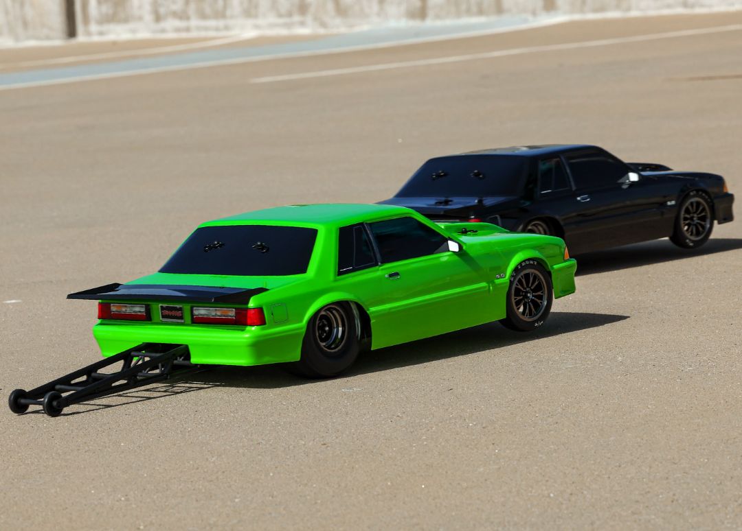 Traxxas Body, Ford Mustang, Fox Body, Green