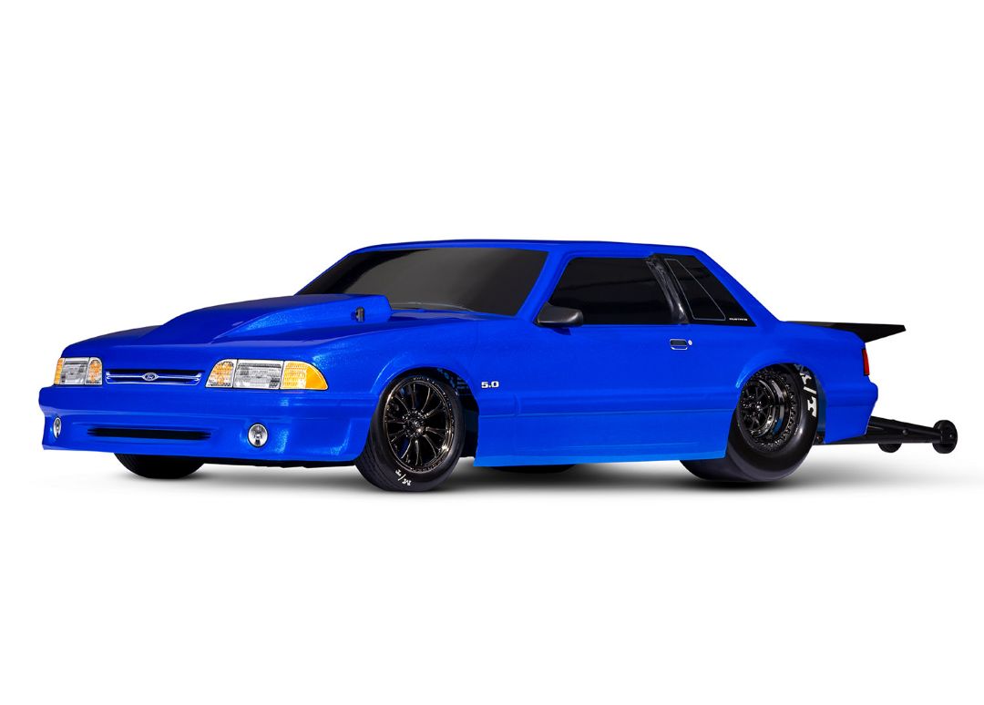 Traxxas Body, Ford Mustang, Fox Body, Blue