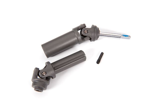 Traxxas Driveshaft assembly (1), left or right (fully assembled) - Click Image to Close