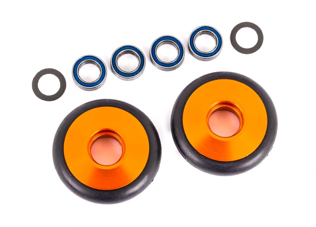 Traxxas Wheels, Wheelie Bar, 6061-T6 Aluminum Orange