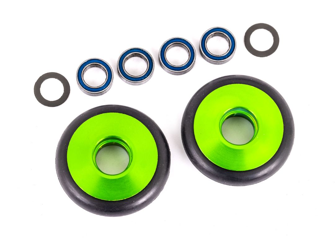 Traxxas Wheels, Wheelie Bar, 6061-T6 Aluminum Green