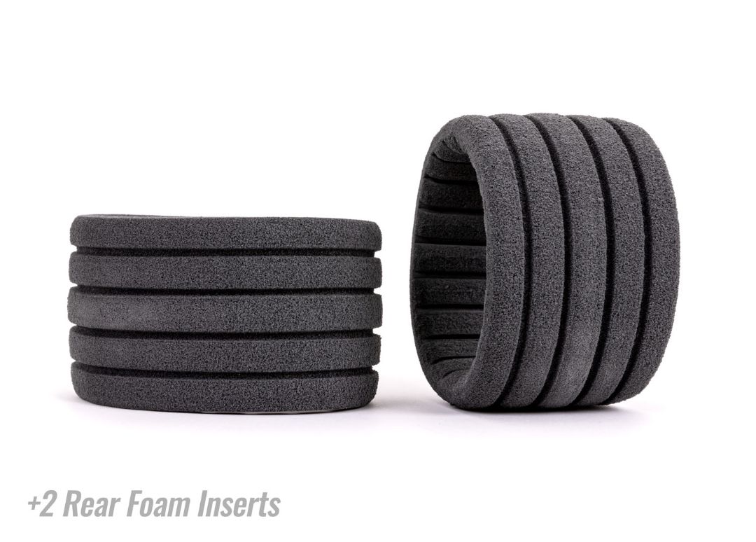 Traxxas Tire inserts, molded (2) (+2 firmness)