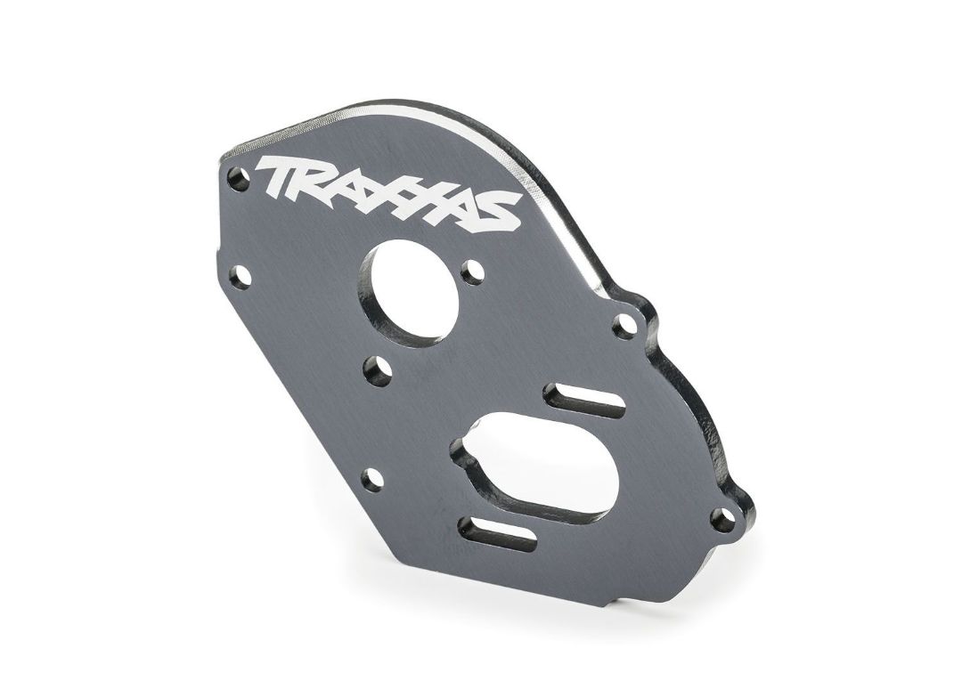 Traxxas Plate, Motor, 6061-T6 Aluminum (Gray) (4mm Thick)