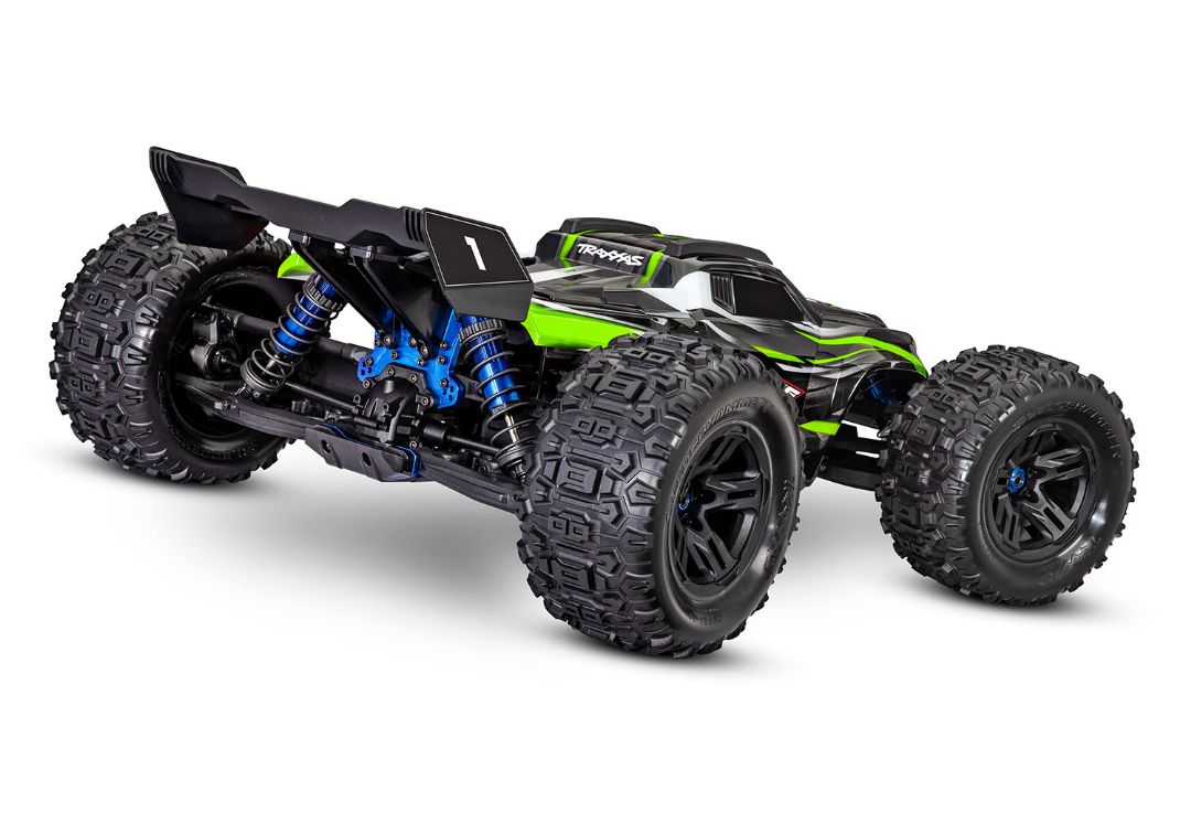 Traxxas Sledge: 1/8 Scale 4WD Brushless Monster Truck - Green - Click Image to Close