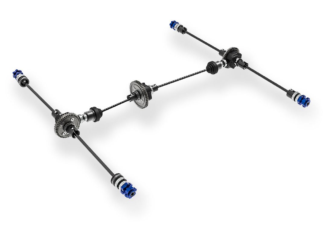 Traxxas 1/8 Sledge 4x4 RTR - Blue