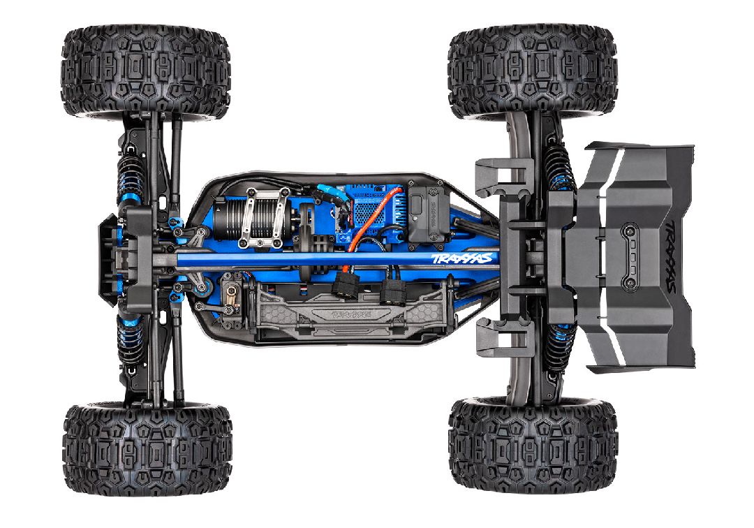 Traxxas Sledge 1/8 with Belted Sledgehammer tires - Blue