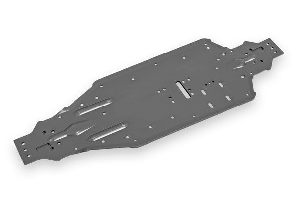 Traxxas Chassis, Sledge, aluminum (titanium-anodized)