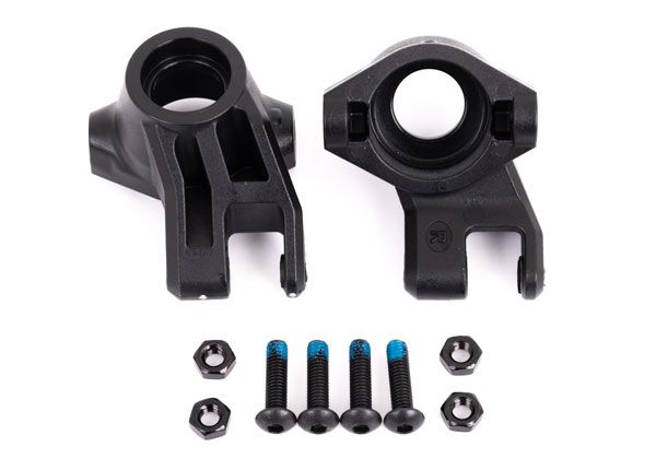 Traxxas Steering blocks, left & right/ M4x0.7 NL (4)