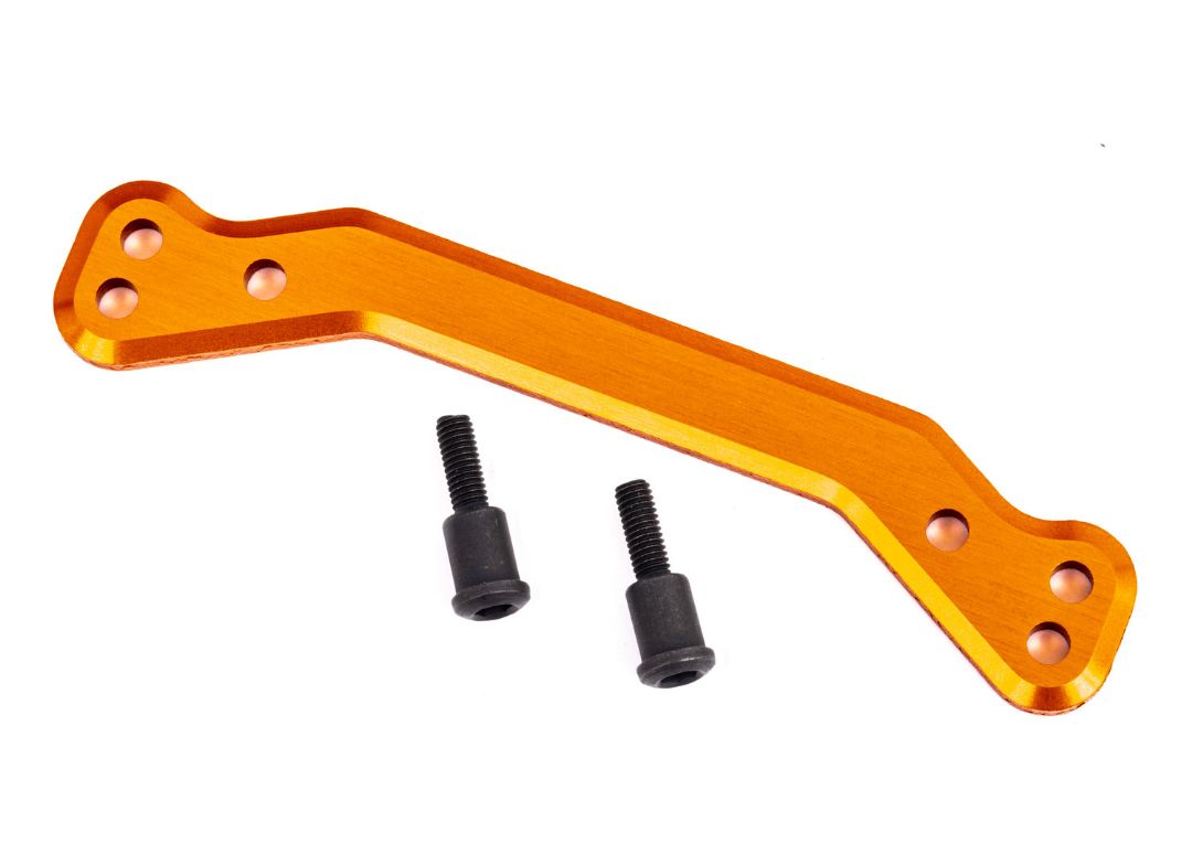 Traxxas Draglink, Steering, Aluminum (Orange-Anodized) - Click Image to Close