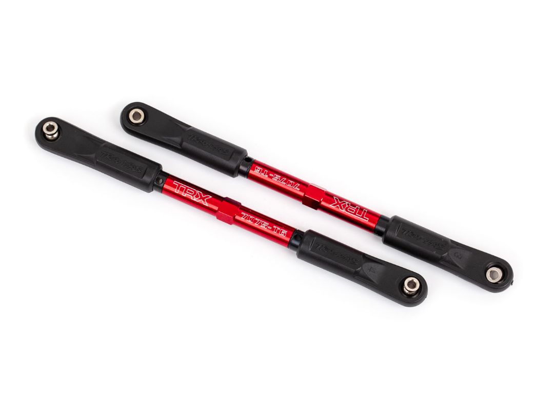 Traxxas Camber Links, Rear, Sledge - Red-Anodized