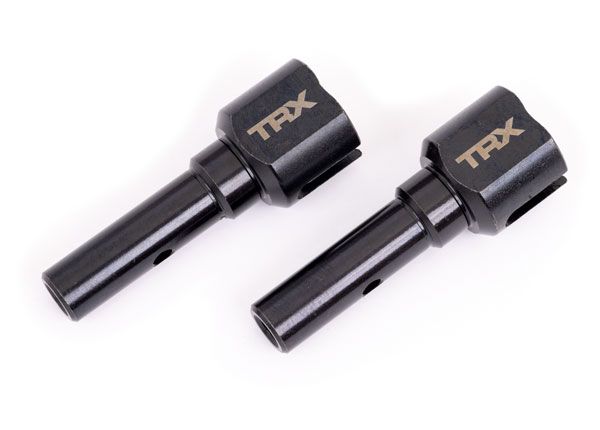 Traxxas Stub Axles, Hardened Steel (2) (For Use Only With TRA9557 Driveshaft) (Fits Sledge)