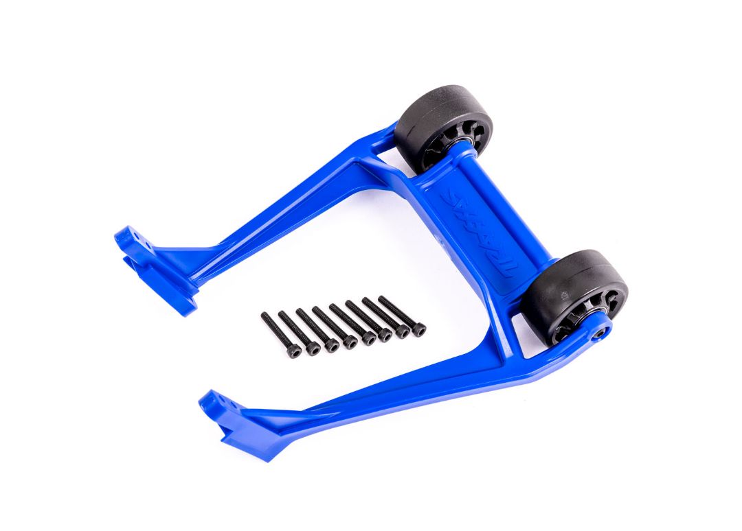 Traxxas Wheelie Bar, Blue (Assembled)