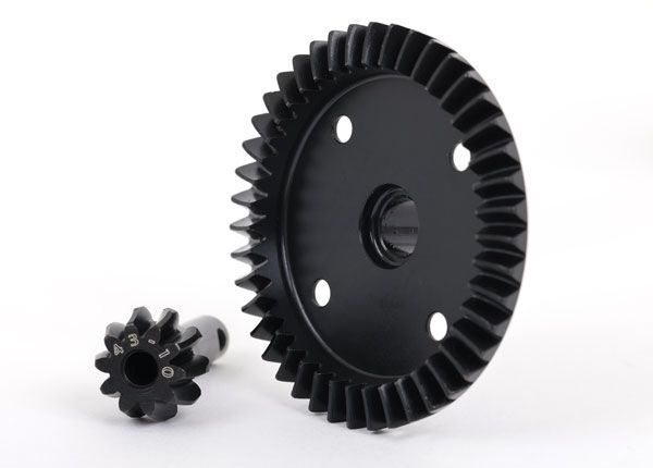 Traxxas Ring gear, differential/ pinion gear, differential (mach