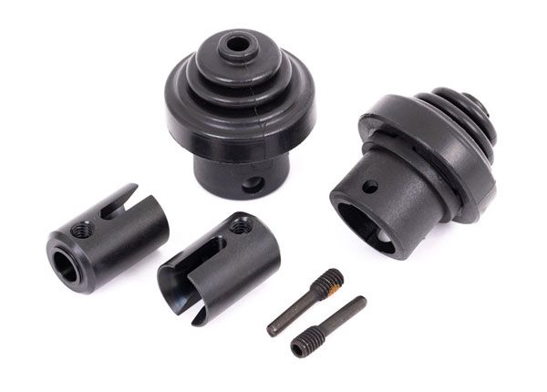 Traxxas Drive cup, front or rear (hardened steel) (for different - Click Image to Close