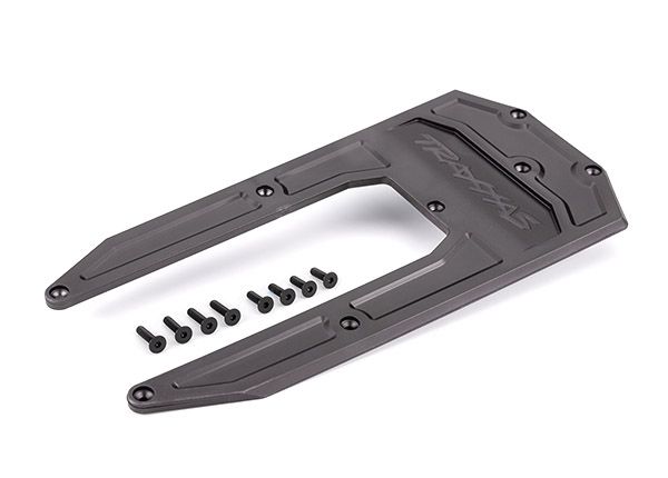 Traxxas Skidplate, Chassis, Graphite Gray (Fits Sledge)