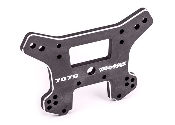 Traxxas Shock Tower, Rear, 7075-T6 Aluminum (Dark Titanium)