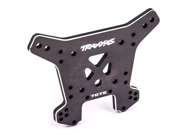 Traxxas Shock Tower, Front, 7075-T6 Aluminum (Dark Titanium)