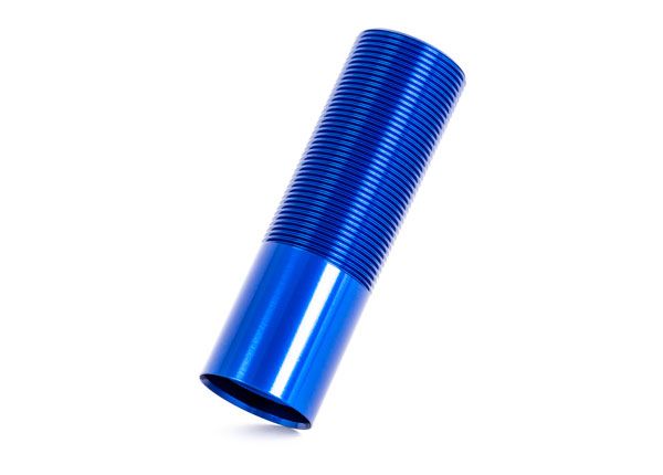 Traxxas Body, GT-Maxx shock (aluminum, blue-anodized) (long) (1) - Click Image to Close