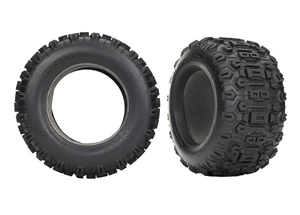 Traxxas Tires, Sledgehammer (2)/ foam inserts (2)