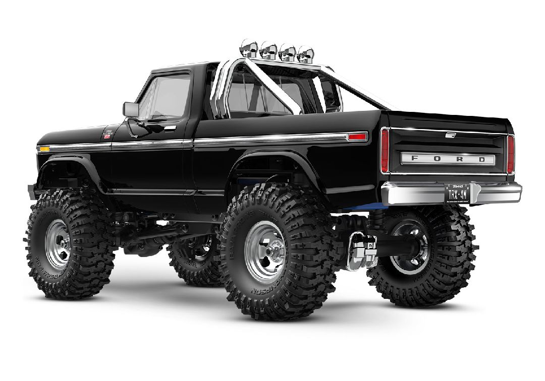 Traxxas 1/18 TRX-4M High Trail 79 F150 Truck - Black - Click Image to Close