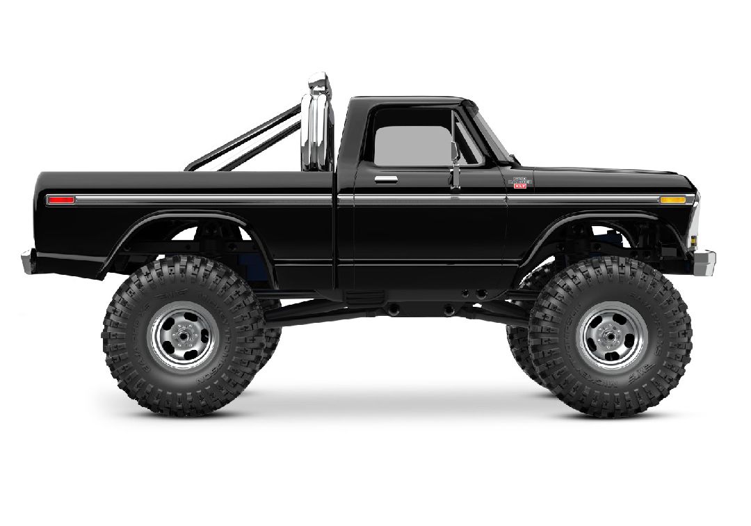 Traxxas 1/18 TRX-4M High Trail 79 F150 Truck - Black - Click Image to Close