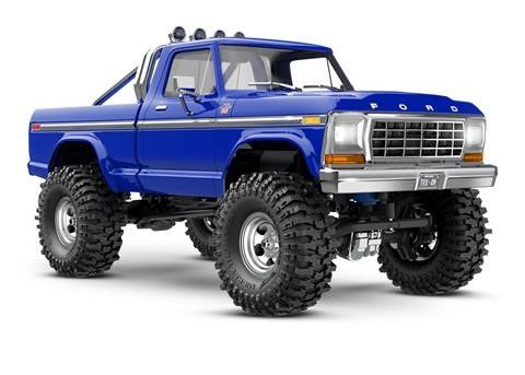 Traxxas 1/18 TRX-4M High Trail 79 F150 Truck - Blue - Click Image to Close