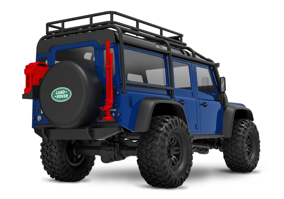 Traxxas TRX-4M Land Rover Defender 1/18 RTR Trail Truck, Blue - Click Image to Close