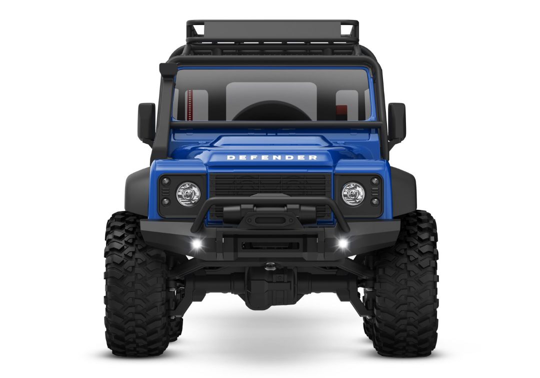 Traxxas TRX-4M Land Rover Defender 1/18 RTR Trail Truck, Blue - Click Image to Close