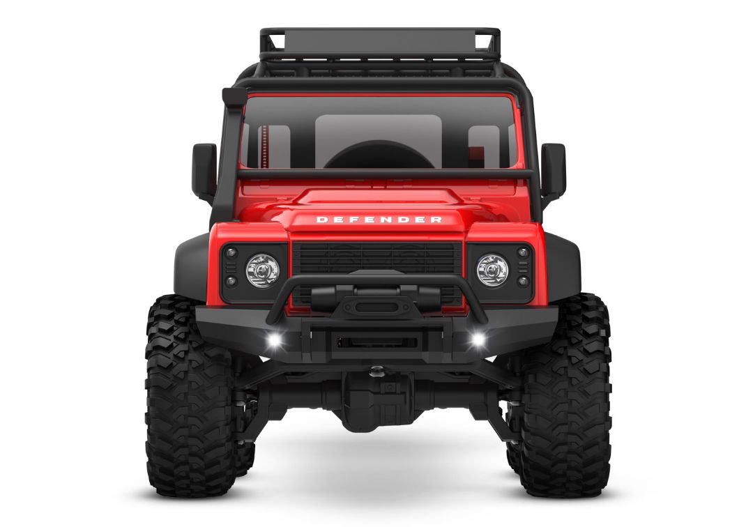 Traxxas TRX-4M Land Rover Defender 1/18 RTR Trail Truck, Red