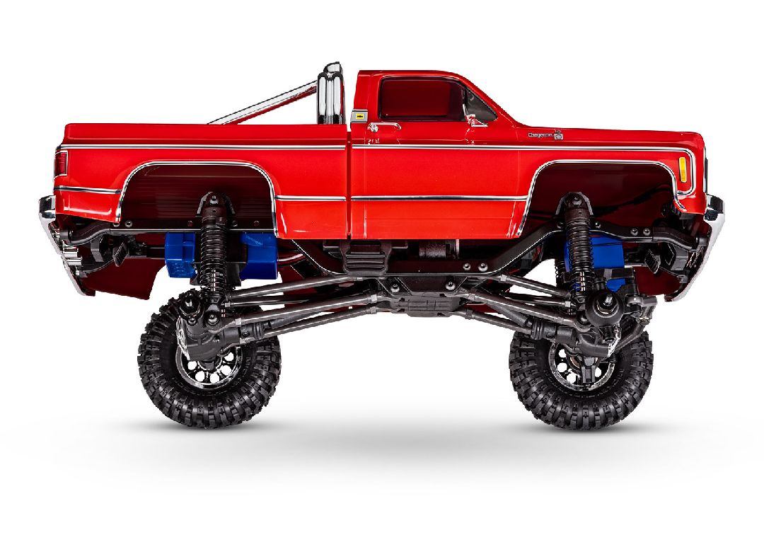 Traxxas 1/18 TRX-4M Chevrolet K10 High Trail Truck - Red - Click Image to Close