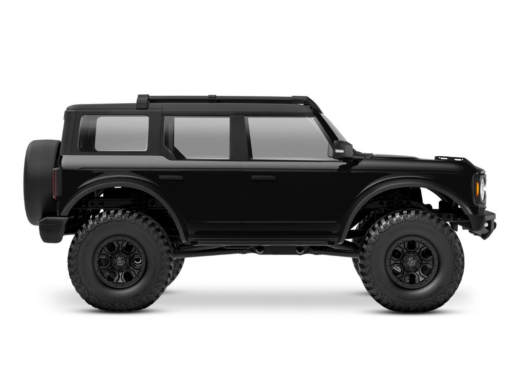 Traxxas TRX-4M Ford Bronco 1/18 RTR 4X4 Trail Truck, Black