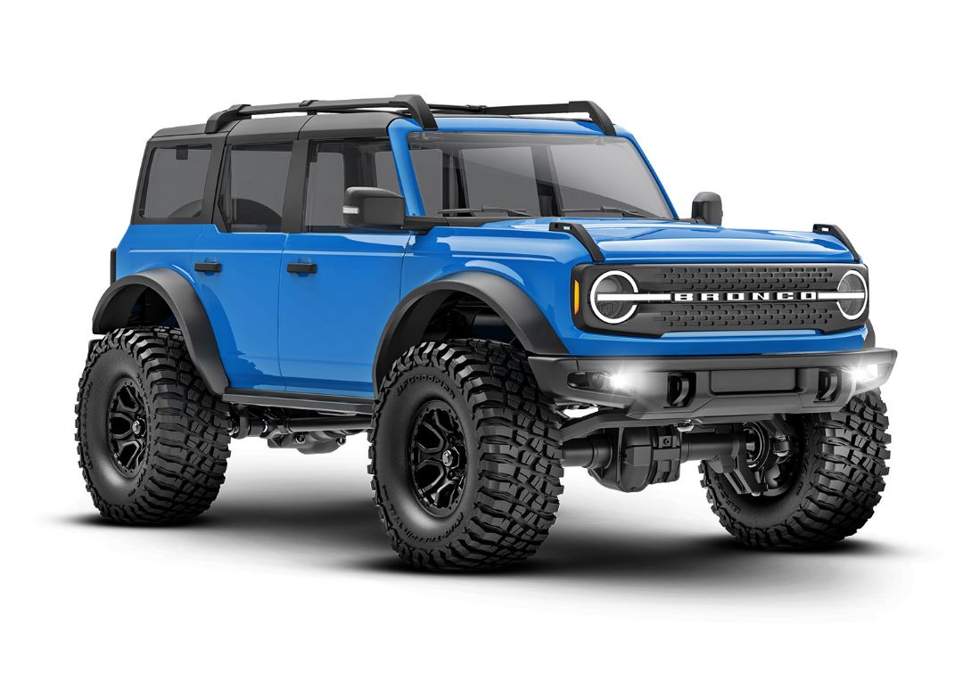 Traxxas TRX-4M Ford Bronco 1/18 RTR 4X4 Trail Truck, Blue - Click Image to Close