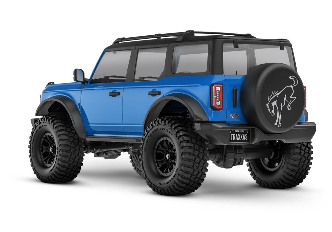 Traxxas TRX-4M Ford Bronco 1/18 RTR 4X4 Trail Truck, Blue - Click Image to Close