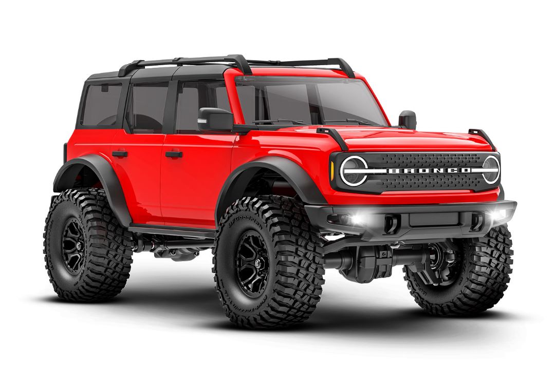 Traxxas TRX-4M Ford Bronco 1/18 RTR 4X4 Trail Truck, Red - Click Image to Close