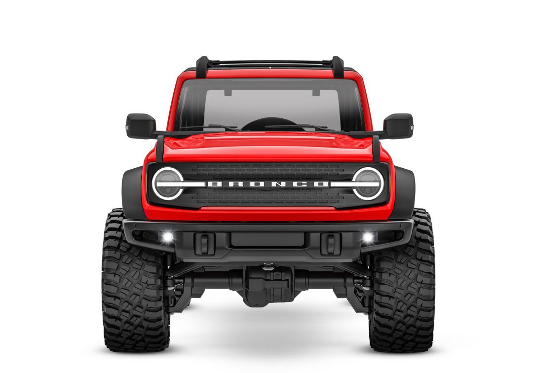 Traxxas TRX-4M Ford Bronco 1/18 RTR 4X4 Trail Truck, Red