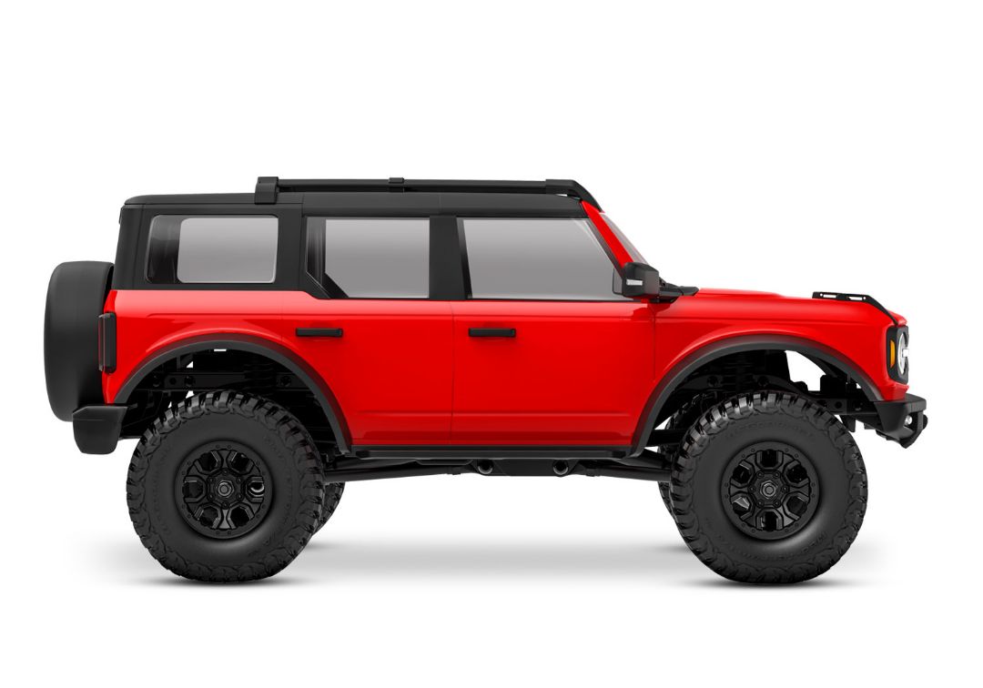 Traxxas TRX-4M Ford Bronco 1/18 RTR 4X4 Trail Truck, Red