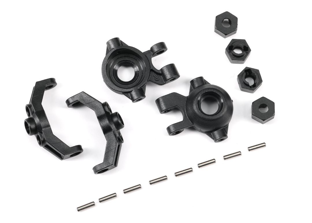 Traxxas Steering Blocks, Left & Right/ Caster Blocks (C-Hubs) - Click Image to Close