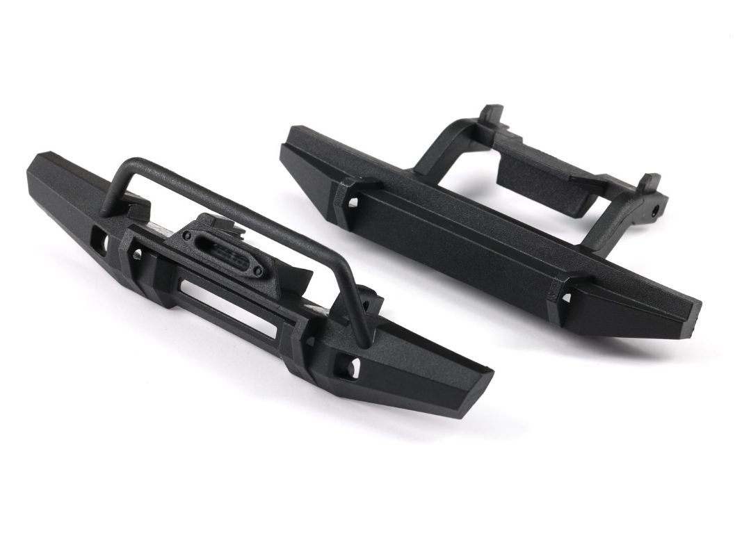 Traxxas Bumper, Front (1)/ Rear (1) - Click Image to Close