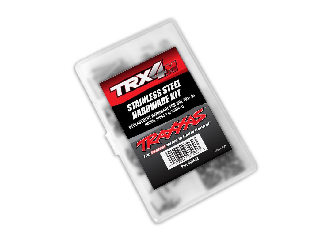 Traxxas Hardware Kit, Stainless Steel, Complete