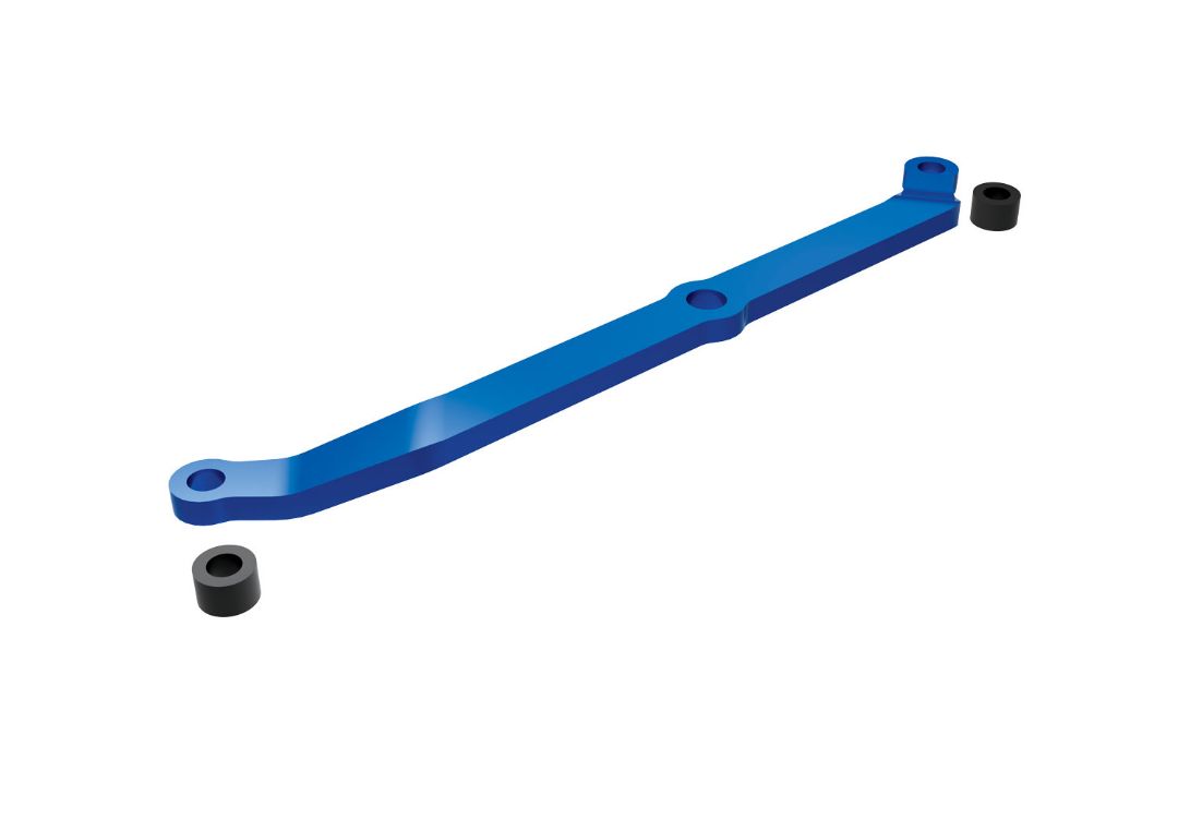 Traxxas Steering Link, Aluminum (Blue-Anodized)