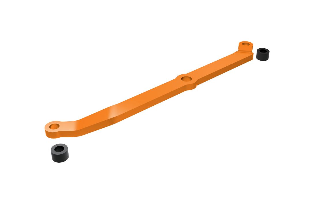 Traxxas Steering Link, Aluminum (Orange-Anodized)