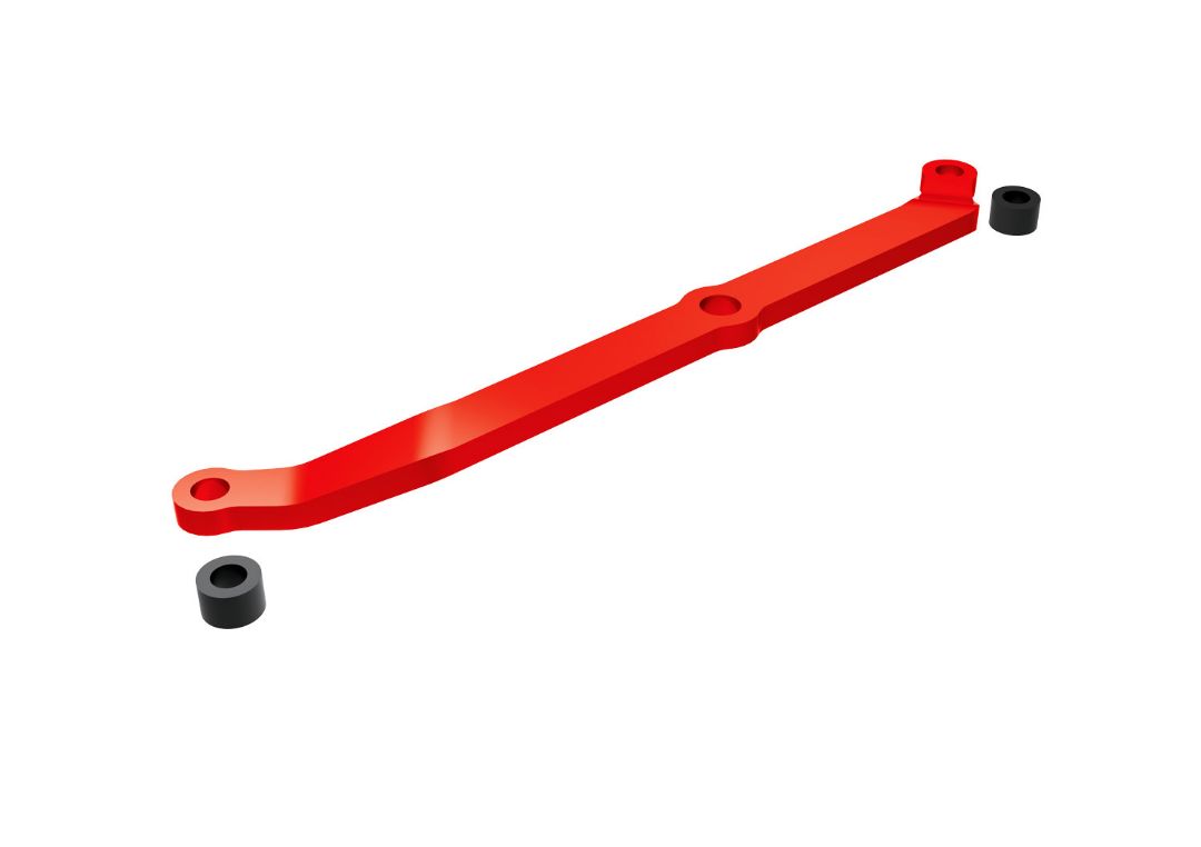 Traxxas Steering Link, Aluminum (Red-Anodized) - Click Image to Close