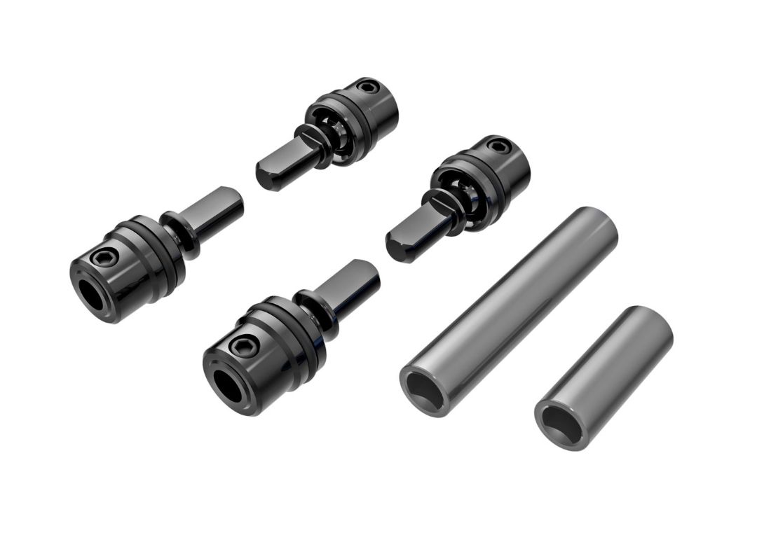 Traxxas Driveshafts, Center, Male (Metal) (4) - Click Image to Close