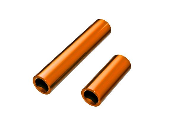 Traxxas Driveshafts, Center, Female, Aluminum (Orange-Anodized)