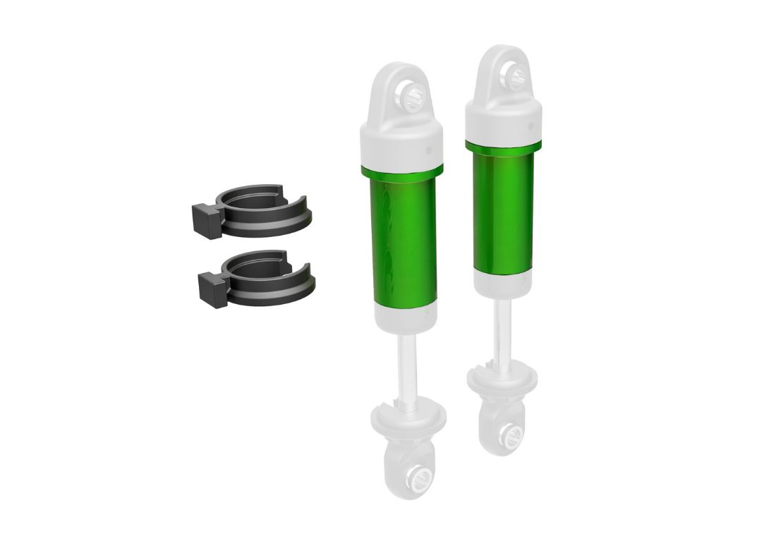 Traxxas Body, GTM Shock, Aluminum (Green-Anodized)